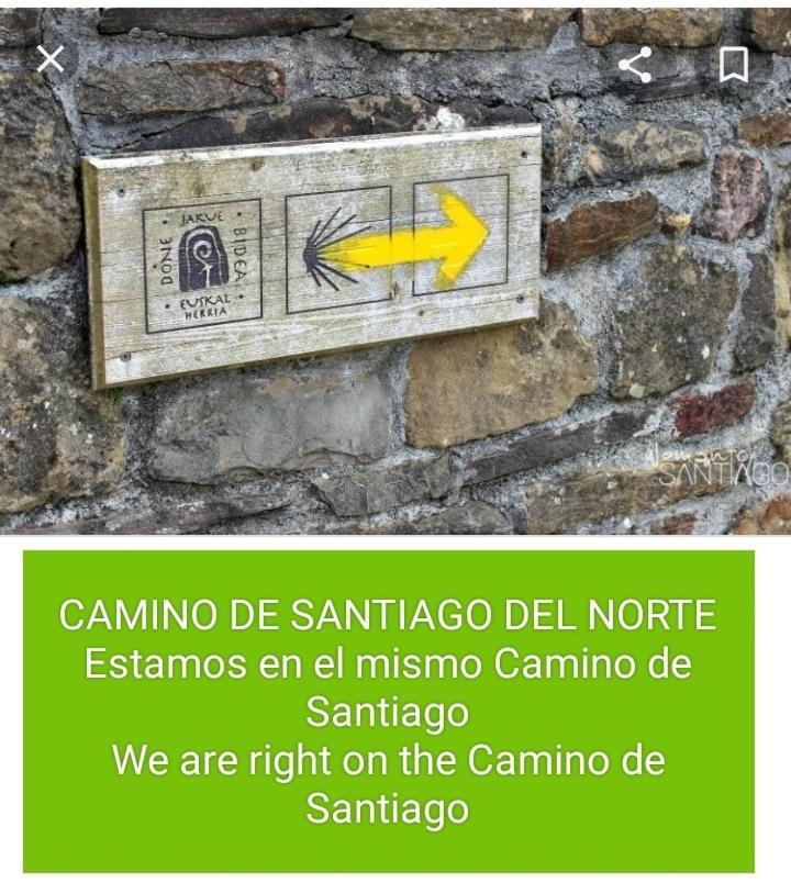 德巴 Agroturismo Erlete Goikoa -Estamos En El Camino De Santiago -We Are On The Camino De Santiago旅馆 外观 照片